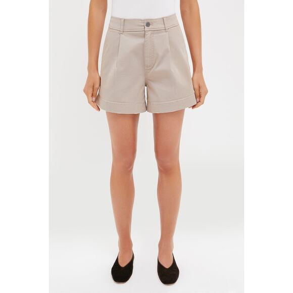 TUCKERNUCK Khaki Wells Chino Shorts Size 12 NWT Retail $128 Tuckernuck